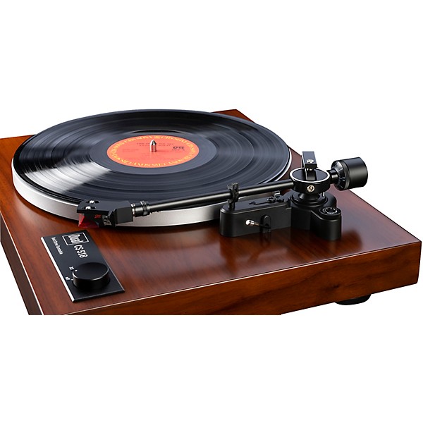 Dual Turntables CS518 Manual Turntable featuring Dual Twin Gimbal Arm and Ortofon Red Cartridge Walnut