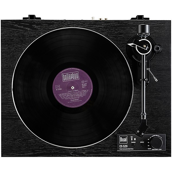Dual Turntables CS529 Fully Automatic Belt Drive Turntable with Ortofon 2M Red Cartridge and Bluetooth Audio and Function ...