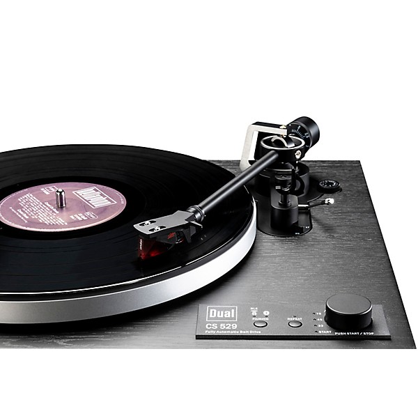 Dual Turntables CS529 Fully Automatic Belt Drive Turntable with Ortofon 2M Red Cartridge and Bluetooth Audio and Function ...