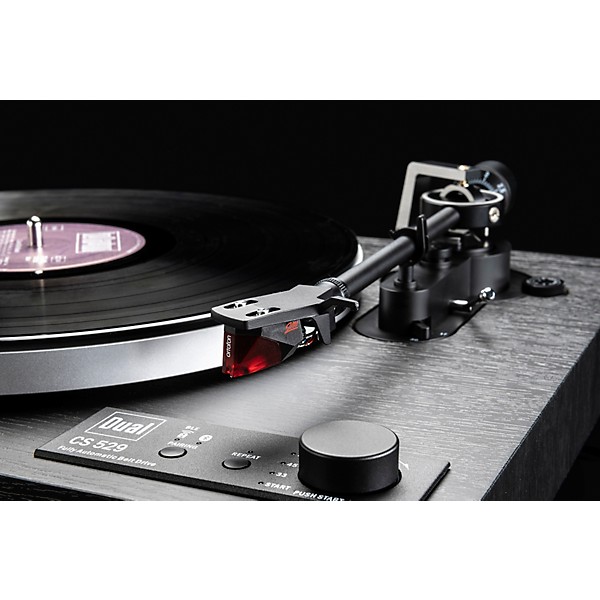 Dual Turntables CS529 Fully Automatic Belt Drive Turntable with Ortofon 2M Red Cartridge and Bluetooth Audio and Function ...