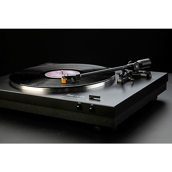 Dual Turntables CS329 Fully Automatic Plug and Play Turntable with Fixed Tonearm and Cartridge Black