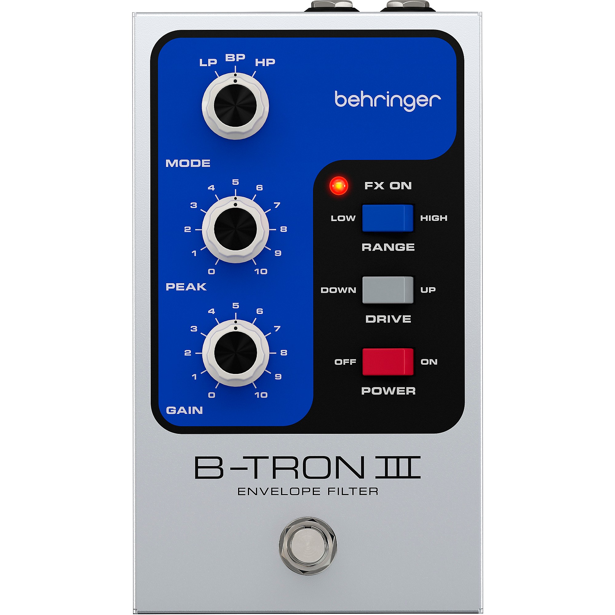 ギター BEHRINGER B-TRON III FILTER Behringer B-Tron III Envelope Filter Effects Pedal Gray and