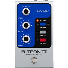 Behringer B-Tron III Envelope Filter Effects Pedal Gray and Blue