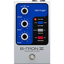 Behringer B-Tron III Envelope Filter Effects Pedal Gray and Blue