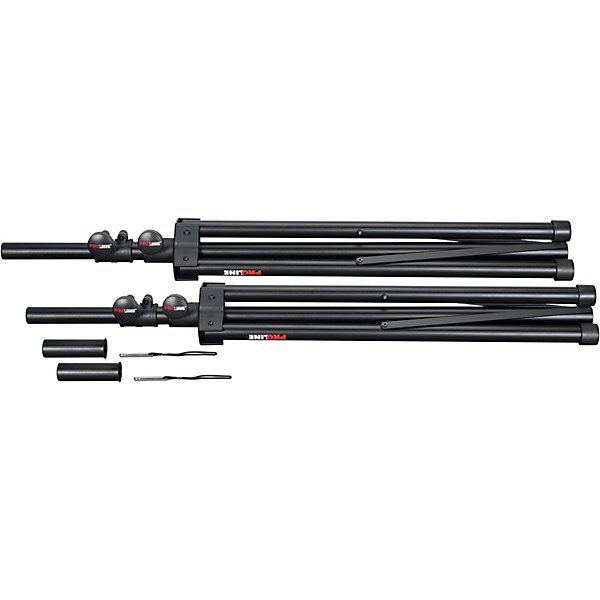 Harbinger VARI V1115 15" Powered Speakers Pair With Speaker Stands