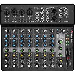 Harbinger VARI V1112 12" Powered Speakers Package With LV12 Mixer & Cables