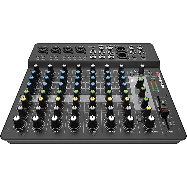 Harbinger VARI V1112 12" Powered Speakers Package With LV12 Mixer & Cables