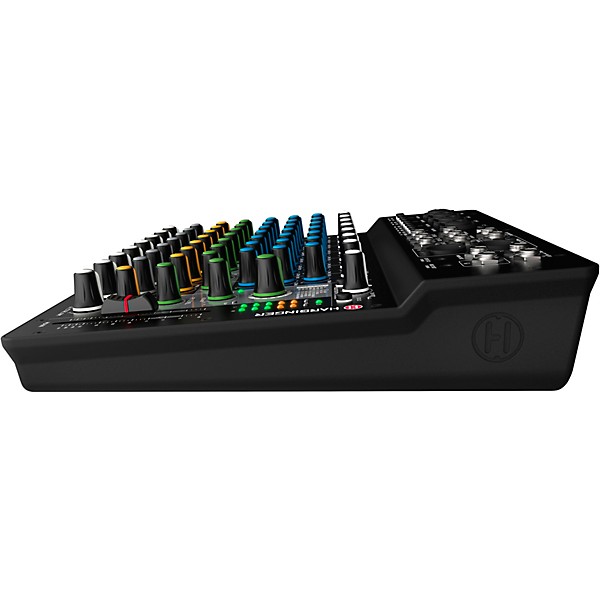 Harbinger VARI V1112 12" Powered Speakers Package With LV12 Mixer & Cables