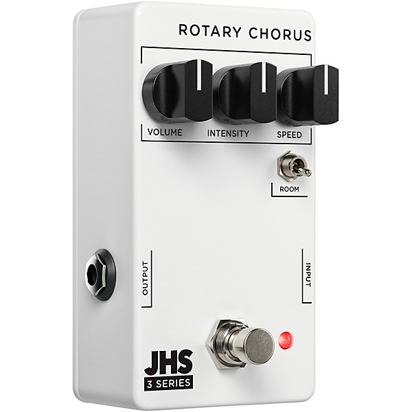 JHS 3 Series Rotary Chorus Effects Pedal White