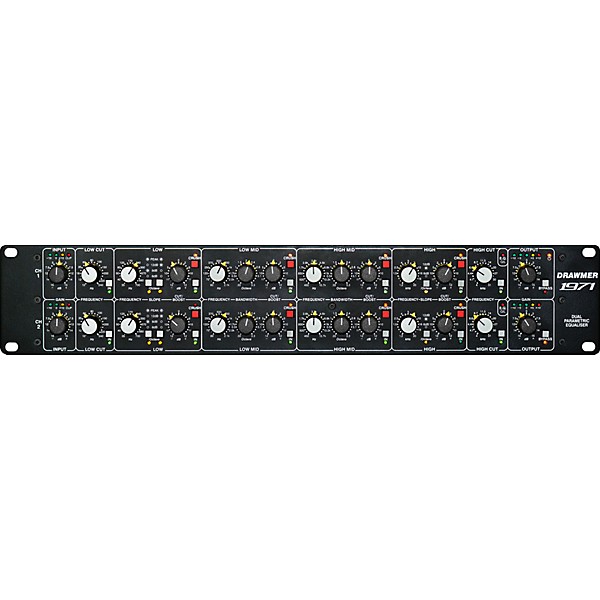 Drawmer 1971 Dual 4-band Parametric Equalizer