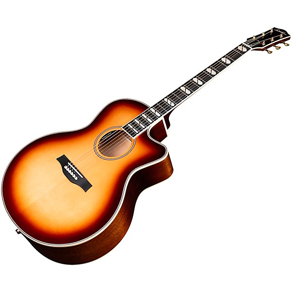 Godin Connaisseur Mahogany Mini Jumbo Acoustic-Electric Guitar Sunset Burst