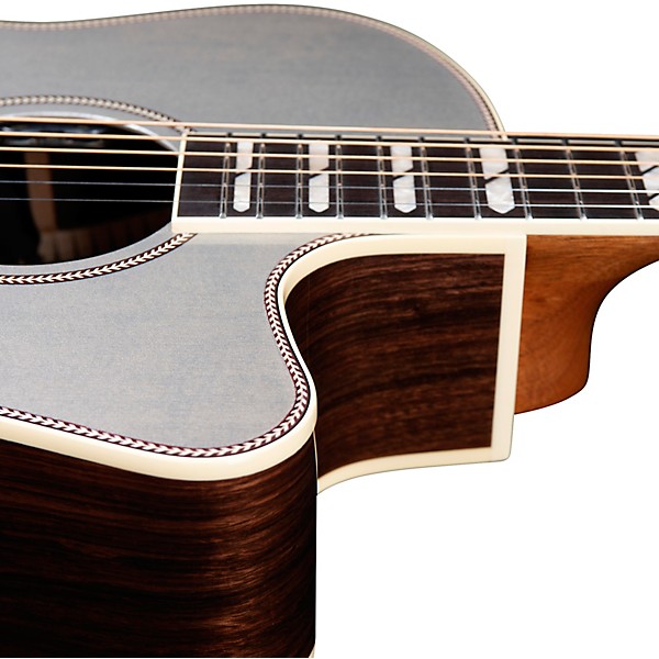 Godin Connaisseur Rosewood Mini Jumbo Acoustic-Electric Guitar Satina Gray