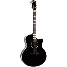 Godin Connaisseur Rosewood Mini Jumbo Acoustic-Electric Guitar Black