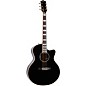 Godin Connaisseur Rosewood Mini Jumbo Acoustic-Electric Guitar Black thumbnail