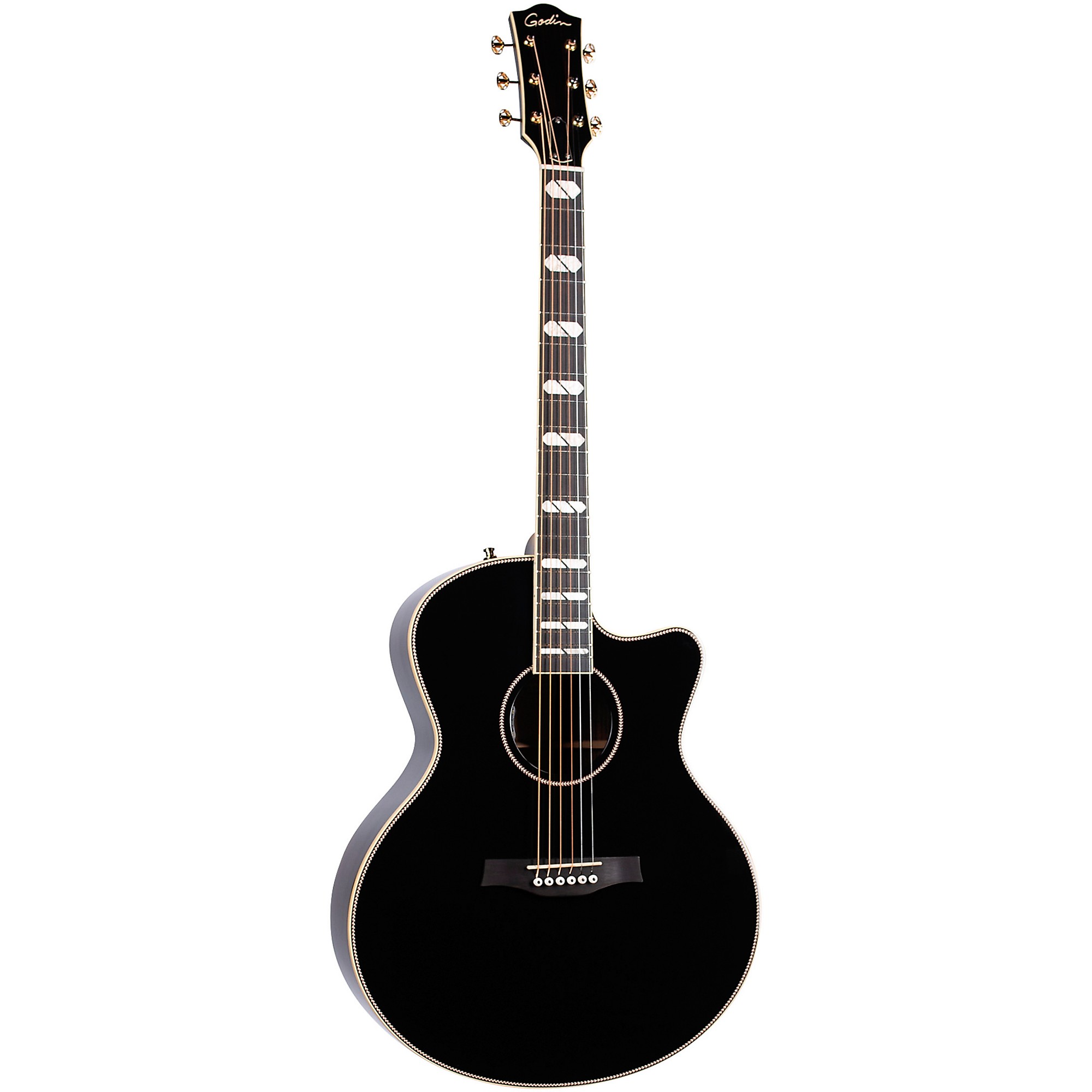 Godin Connaisseur Rosewood Mini Jumbo Acoustic-Electric Guitar