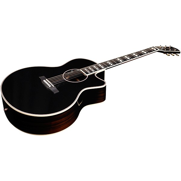 Godin Connaisseur Rosewood Mini Jumbo Acoustic-Electric Guitar Black