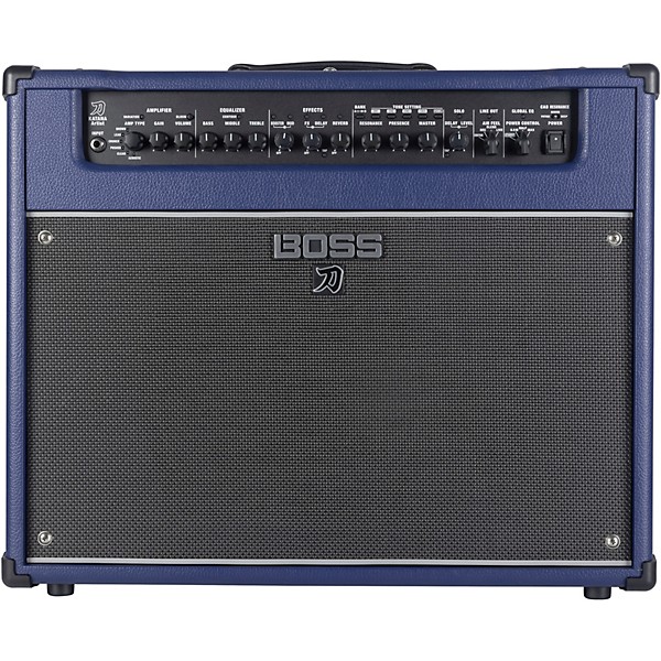 BOSS Katana Artist Gen 3 100W 1x12" Waza Speaker Guitar Combo Amp - Blue