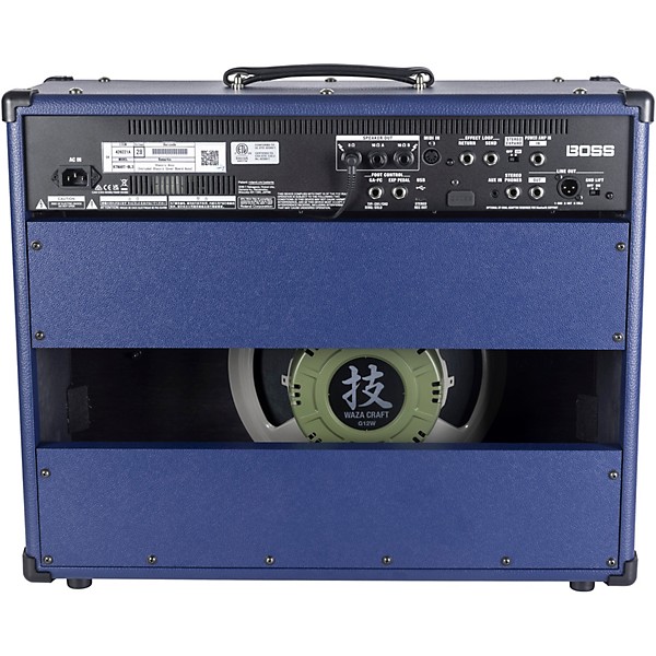 BOSS Katana Artist Gen 3 100W 1x12" Waza Speaker Guitar Combo Amp - Blue