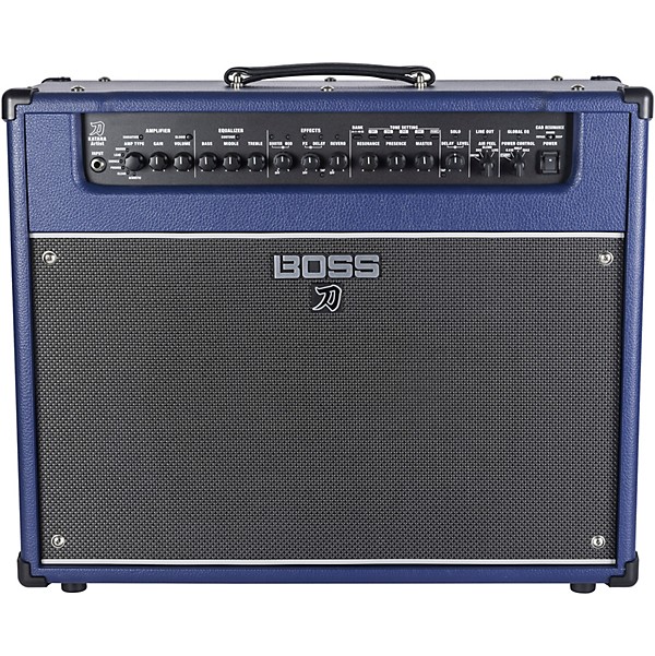 BOSS Katana Artist Gen 3 100W 1x12" Waza Speaker Guitar Combo Amp - Blue