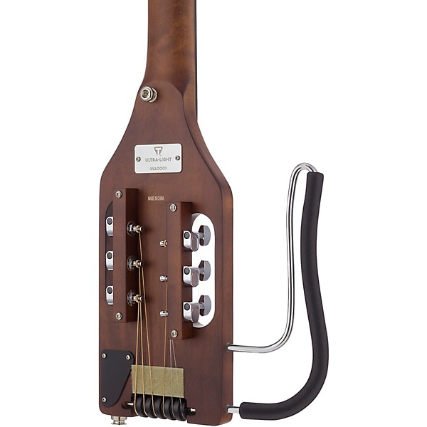 Traveler Guitar Ultra-Light Left-Handed Acoustic-Electric Guitar Antique Brown