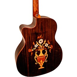 Merida A18GAC2 Grand Auditorium Acoustic-Electric Guitar Natural