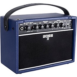 BOSS Katana Mini X 10W 1x5 Limited-Edition Battery-Powered Guitar Combo Amp Blue