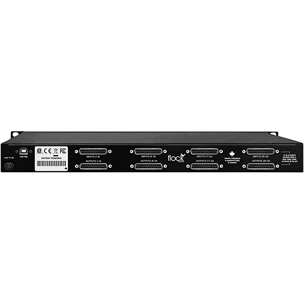 Flock Audio Patch 64-point Digitally Controlled Analog Patchbay
