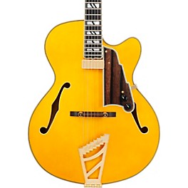 D'Angelico Excel 16 Hollowbody Electric Guitar w/ Seymour Duncan Johnny Smith Mini Humbucker Amber