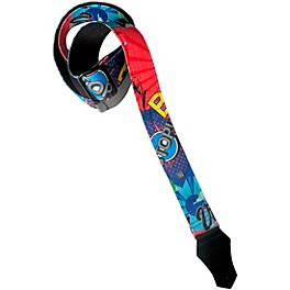 Get'm Get'm Good Vibes Pop Art Guitar Strap 2 in.