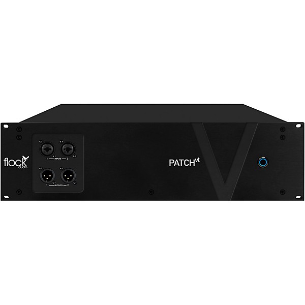 Flock Audio Patch VT 128-point Digitally Controlled Analog Patchbay
