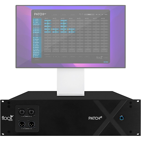 Flock Audio Patch XT 192-point Digitally Controlled Analog Patchbay
