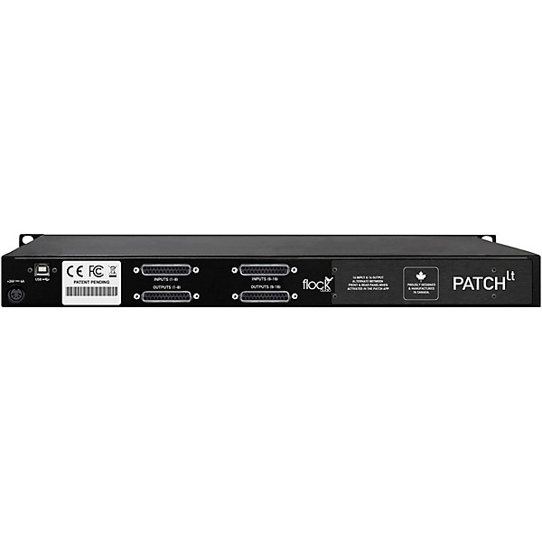 Flock Audio Patch LT 32-point Digitally Controlled Analog Patchbay