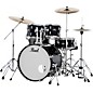 Pearl Roadshow 5-Piece Drum Set With Hardware and SABIAN PX Cymbals Jet Black