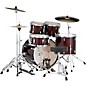 Pearl Roadshow 5-Piece Drum Set With Hardware and SABIAN PX Cymbals Red Wine