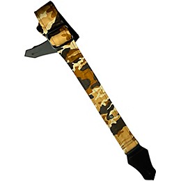 Get'm Get'm Camo Guitar Strap Brown 2 in.