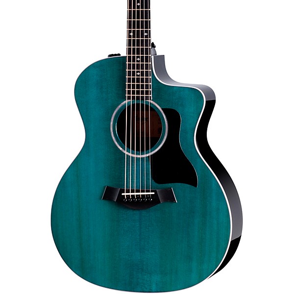 Taylor 214ce Grand Auditorium Acoustic-Electric Trans Blue