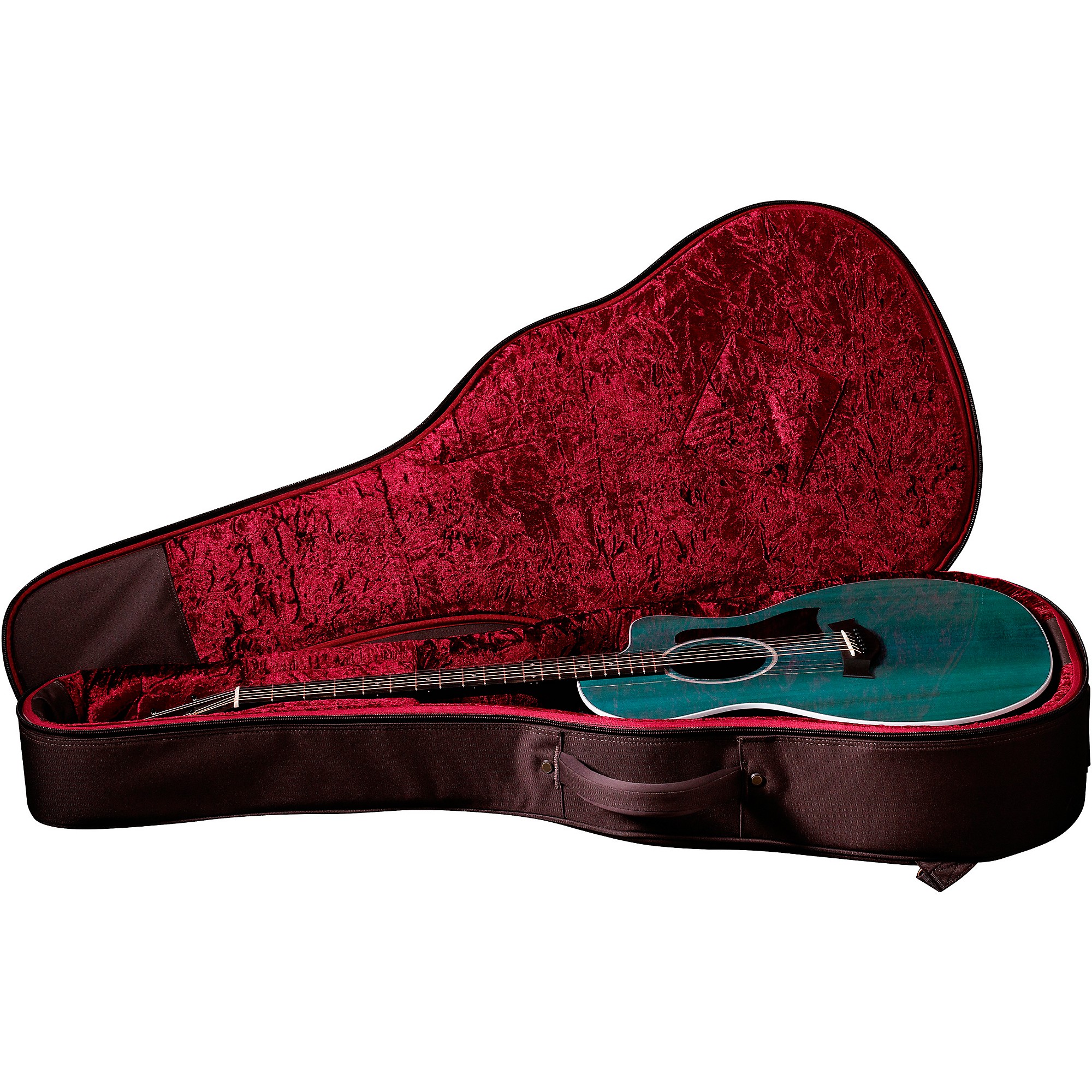 Taylor 214ce Grand Auditorium Acoustic-Electric Trans Blue