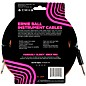 Ernie Ball Braided Straight to Straight Instrument Cable 18 ft. Pumpkin Pie