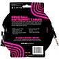 Ernie Ball Braided Straight to Angle Instrument Cable 18 ft. Pumpkin Pie
