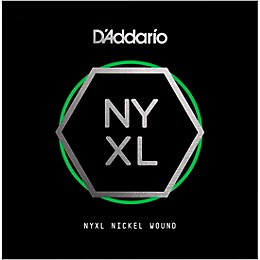 D'Addario NYXL Nickel Wound Multi-Scale Tapered Single Electric Bass Guitar String .145 Gauge