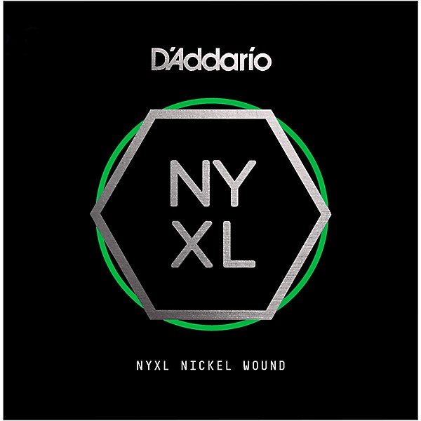 D'Addario NYXL Nickel Wound Multi-Scale Tapered Single Electric Bass Guitar String .145 Gauge