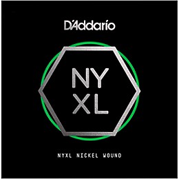 D'Addario NYXL Nickel Wound Multi-Scale Tapered Single Electric Bass Guitar String .160 Gauge