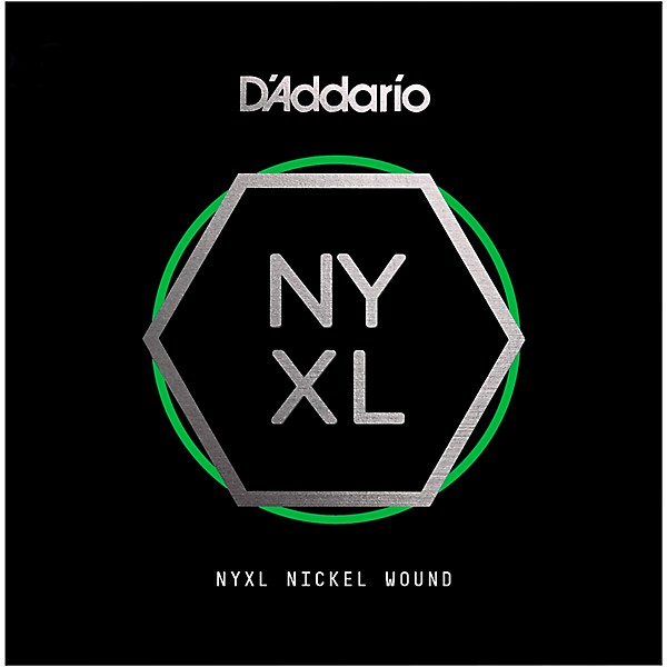 D'Addario NYXL Nickel Wound Multi-Scale Tapered Single Electric Bass Guitar String .160 Gauge