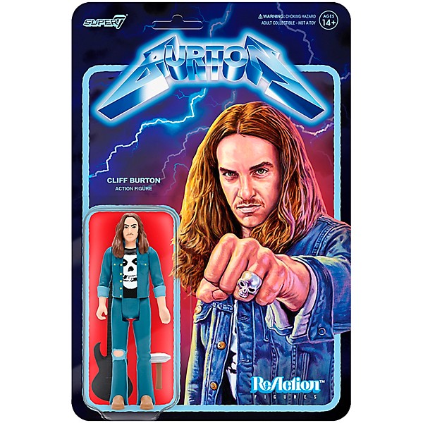 Super7 Super7 ReAction Figures - Cliff Burton