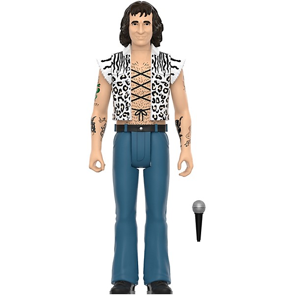 Super7 Super7 ReAction Figures - Bon Scott (Leopard Print)