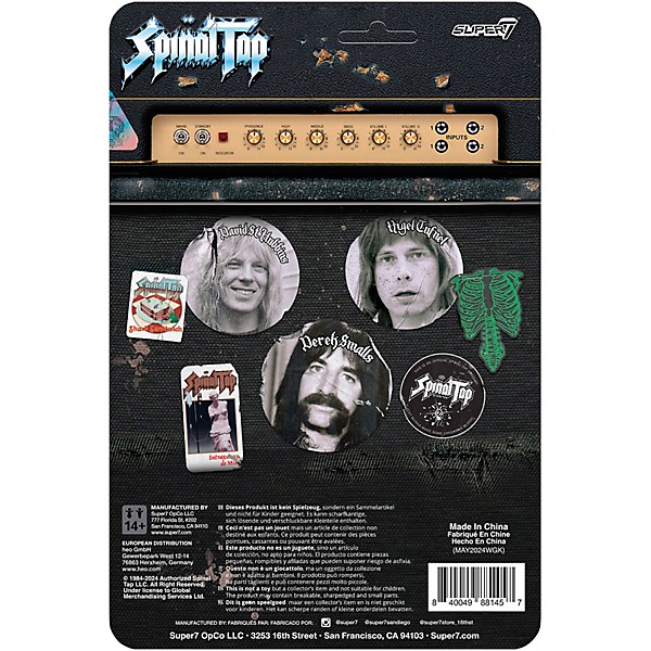 Super7 Super7 ReAction Figures - Spinal Tap Nigel Tufnel