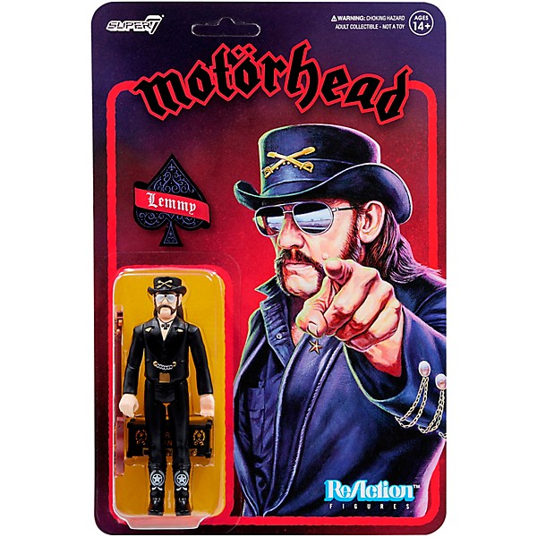 Super7 Super7 ReAction Figures - Motorhead Lemmy (Modern Cowboy)