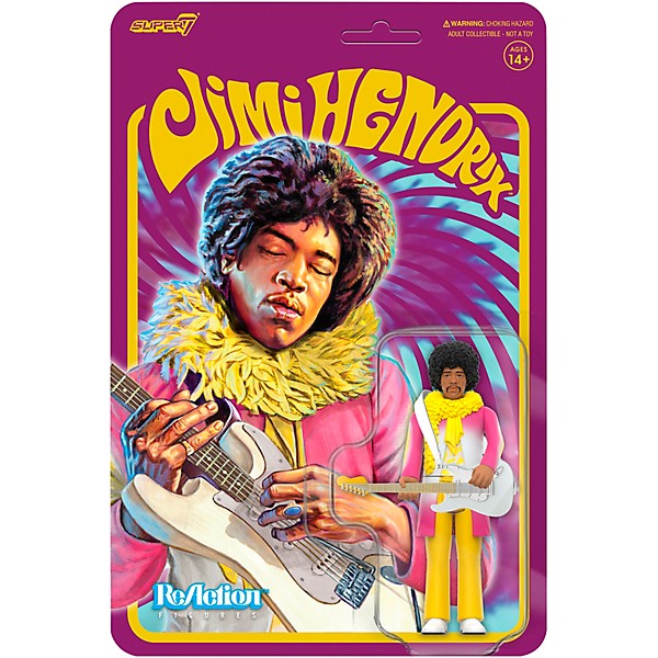 Super7 Super7 ReAction Figures - Jimi Hendrix (Reverse Album Covers)