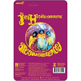 Super7 Super7 ReAction Figures - Jimi Hendrix (Reverse Album Covers)
