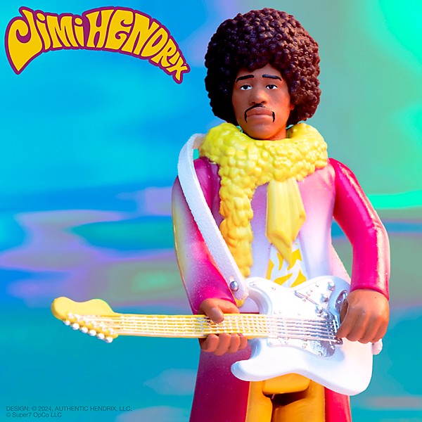 Super7 Super7 ReAction Figures - Jimi Hendrix (Reverse Album Covers)